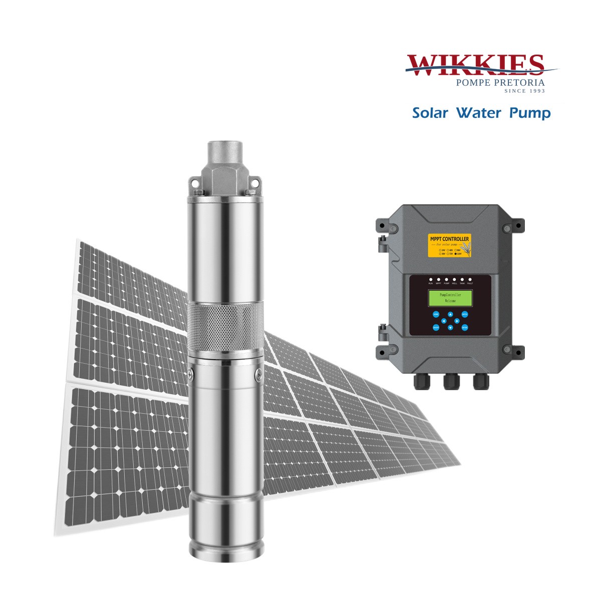 3" Helical Rotor Solar Pump — SS316