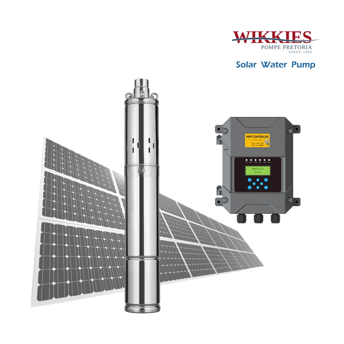 3" Helical Rotor Solar Pump